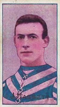 1908-09 Sniders and Abrahams Australian Footballers - Victorian League Players Series D #NNO Jack Hassett Front